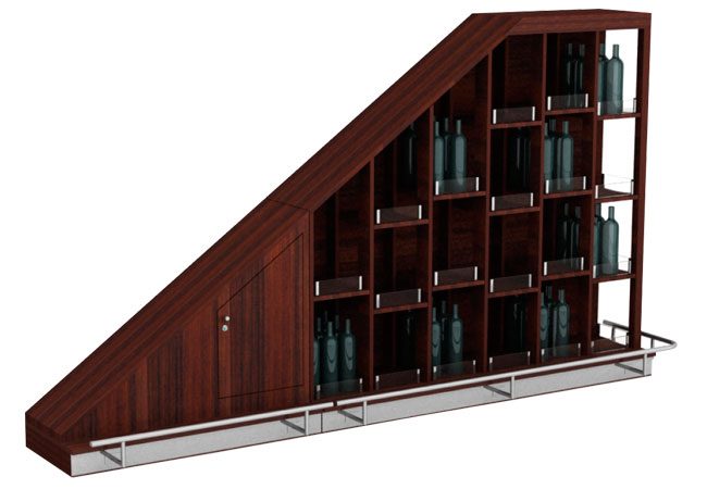 Mueble cava para licores | Creativo EPM